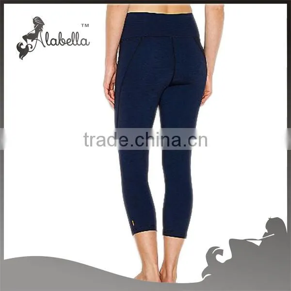 Womens Slim Promotional capri sonne Wholesale fitness pants