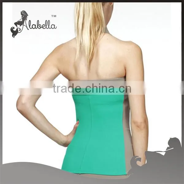wholesale backless sexy gym wear yoga tank top for women