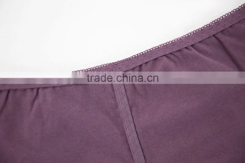 High Quality Custom 95% Cotton 5% Spandex with Lace Sexy Fancy Woman Underwear