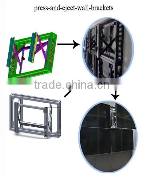 55inch backlit led indoor lcd video display cheap (HQ550-V,narrow bezel 5.3mm)
