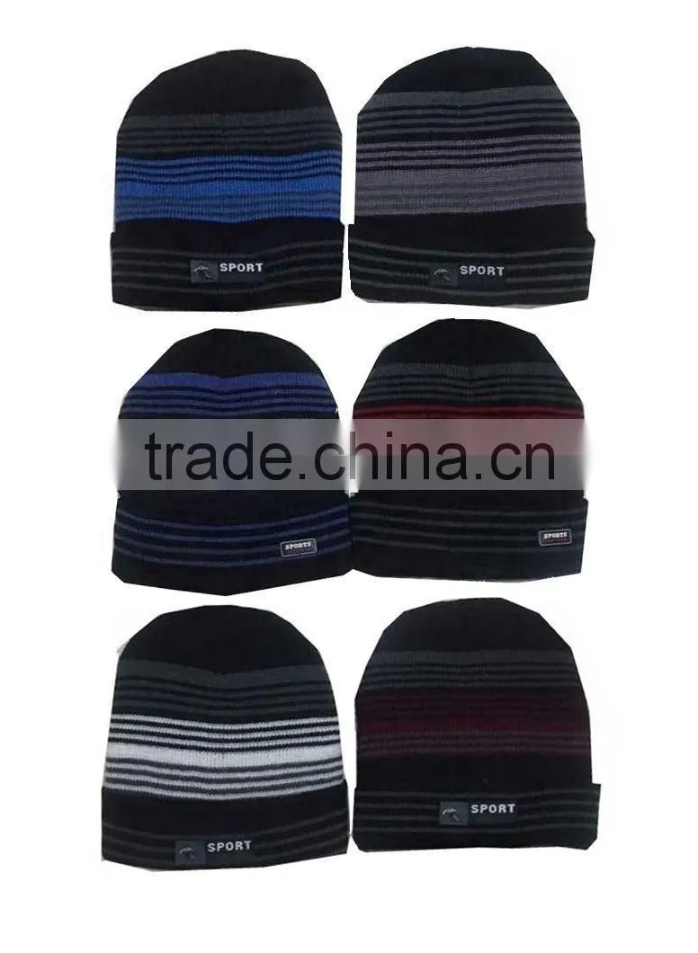 good quality 100%polyester cheap winter hat