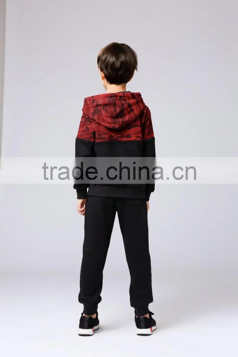 Autumn Winter Fashion Cotton Knitted Kids Sport Clothes Set Boys 2pcs Clothes Set Kids Clothing Wholesale