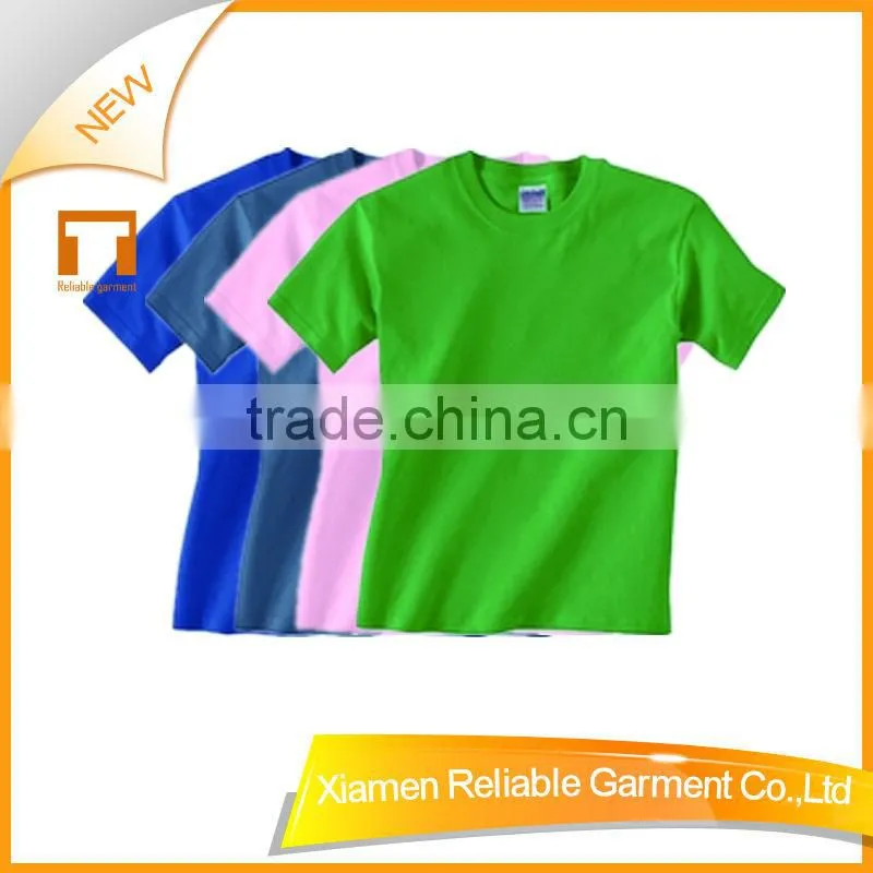 160GSM 100% cotton kids tee shirt with good quality