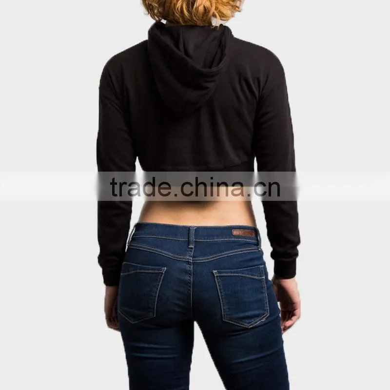 sweater with Long sleeve crew neck ladies sportswear