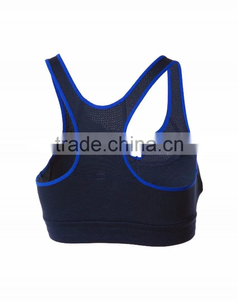 Factory Wholesale Custom Comfortable Dry Fit Fitness Bra Best Sports Bra