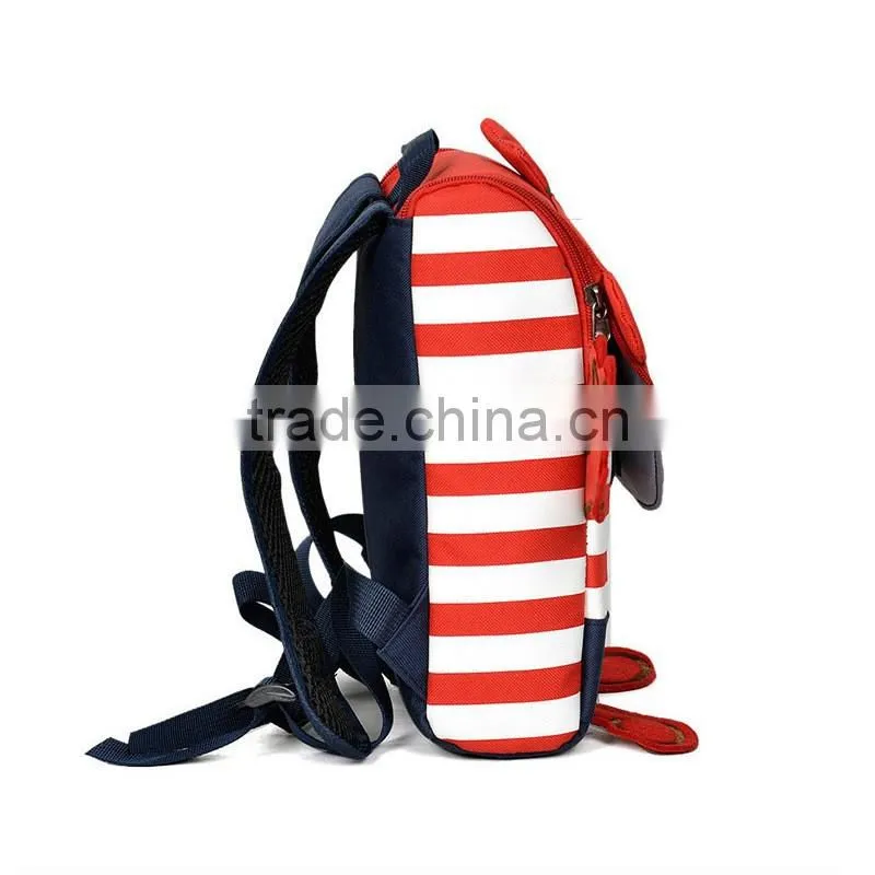 2016 best selling Cartoon cute Canvas Kids School Bag