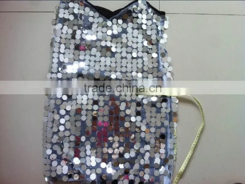 Halloween Sexy Girl Sequin Sling Dress