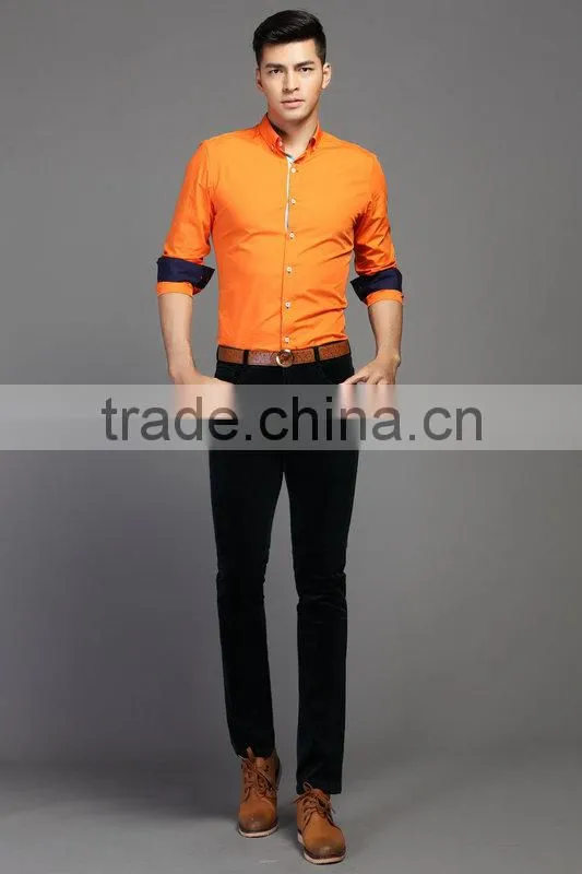 Mens fashion dress shirts,double collar stylish dress shirts