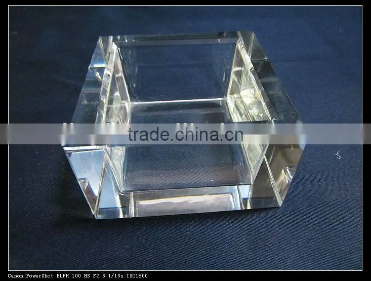 Square Crystal candlesticks