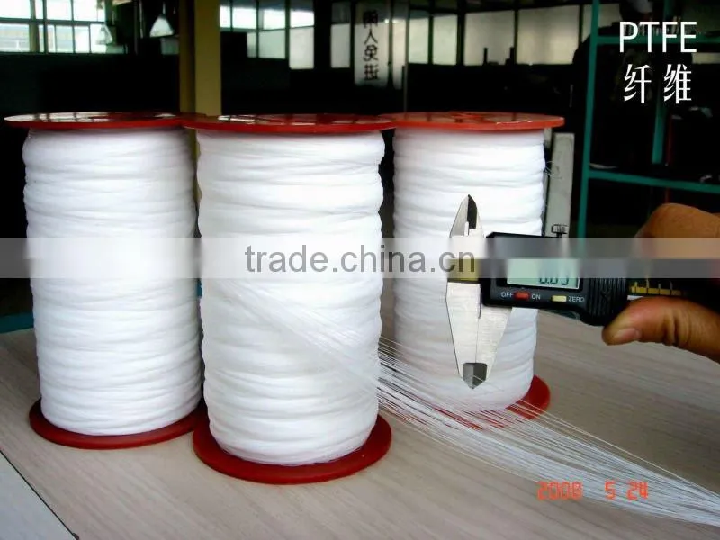 corrosion prevention white PTFE Filament Fiber