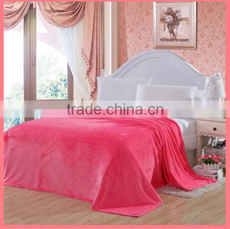 Bed sheet flannel blanket plush baby blanket gray