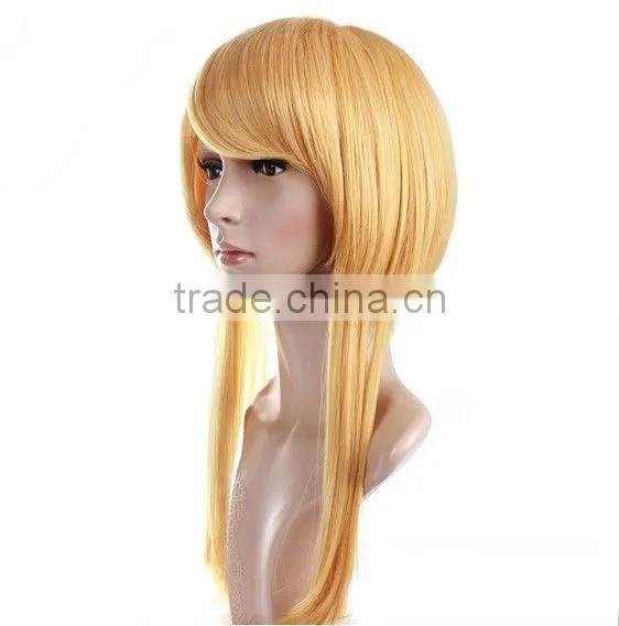 Lace Wig,Synthetic Hair Wig,Long Blonde Wig,Dubaa Fashion 2015