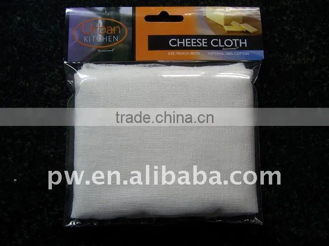 Make to order 100% cotton Highly PW-cheese cloth absorbent and lint-free fabric gauze fabric cheese cloth 36" x 3yards(108")
