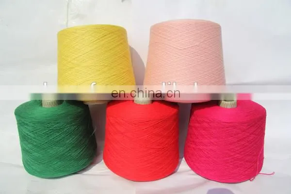 Nm2/26 70% mercerized wool 30% cashmere wool yarn for sweater fabric