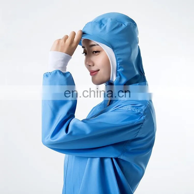 China Food Overall With Color on Chest From China Supplier
