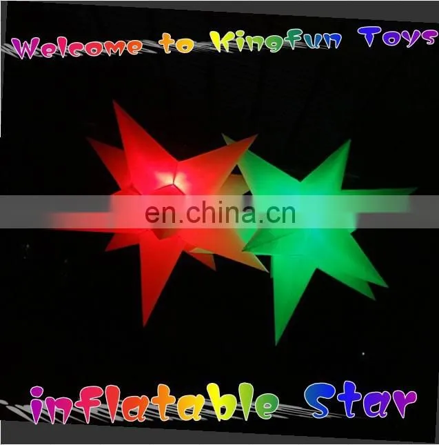 Customized inflatable LED star for club/pub/stage/festival/show