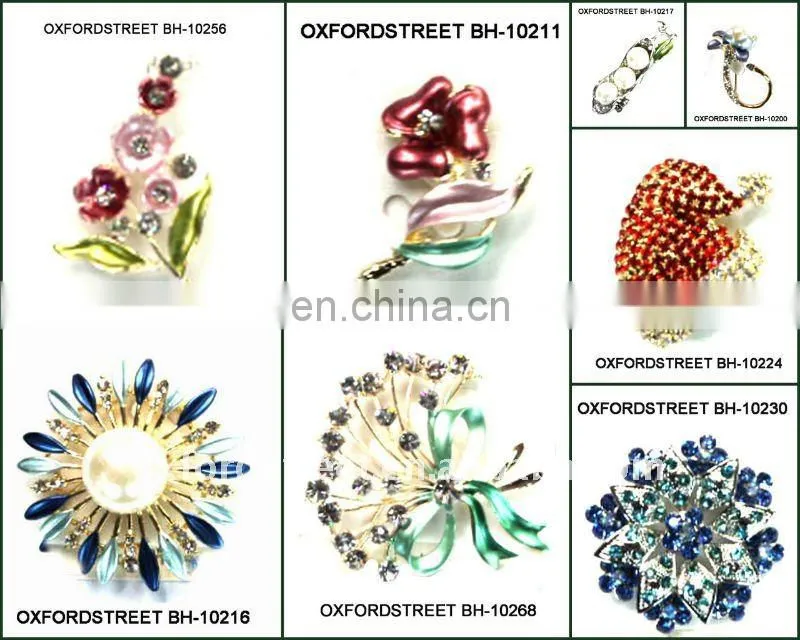 women's fashion jewelry alloy christmas tree brooch