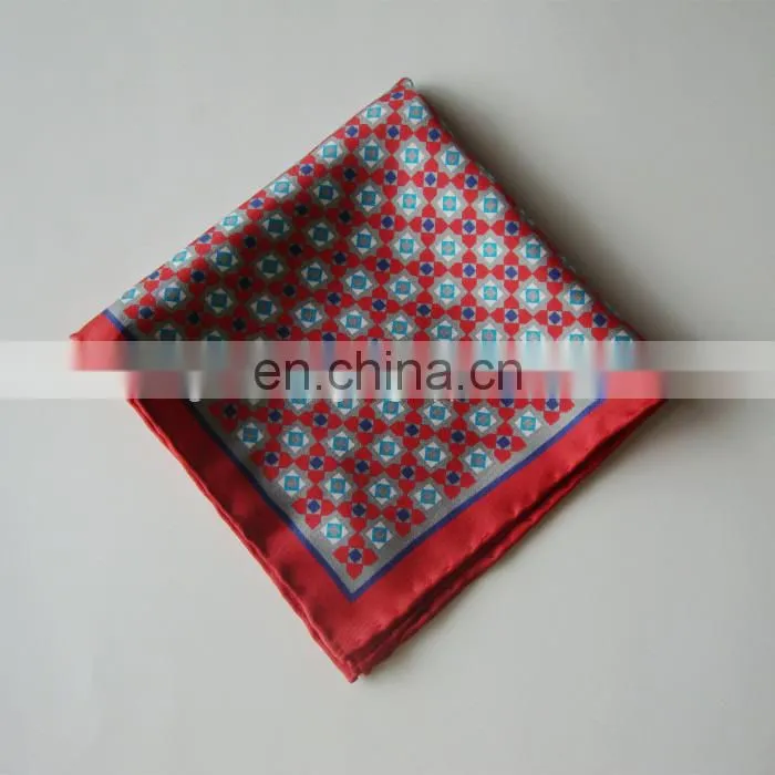 White Color Linen Pocket Square