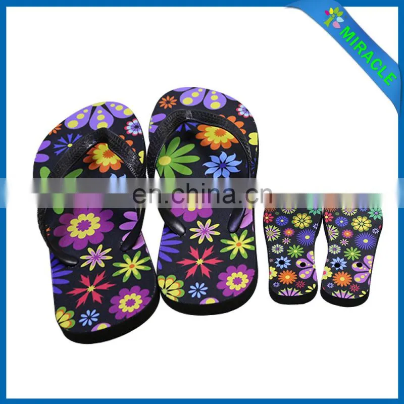Sublimation rubber indoor slipper