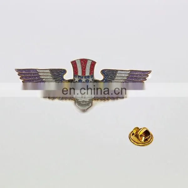 Enamel metal badges and lapel pins