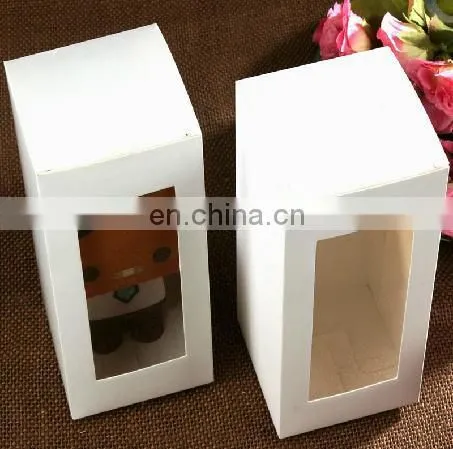 2015 cardboard box with clear pvc window