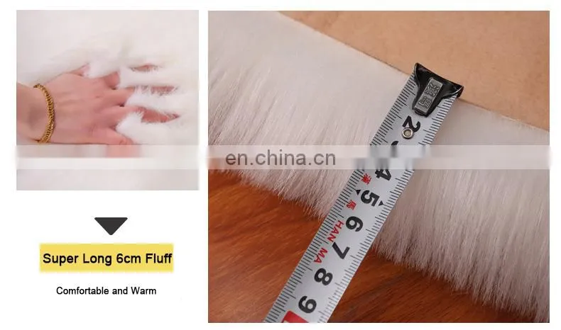 acrylic sheepskin long hair large carpet