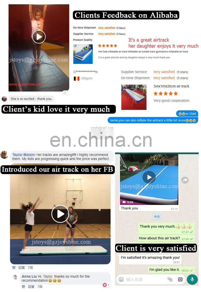 Gymnastics Training Airtrack Mat 1.5m Blue Inflatable Air Barrel Air Track Roller For Home Edition