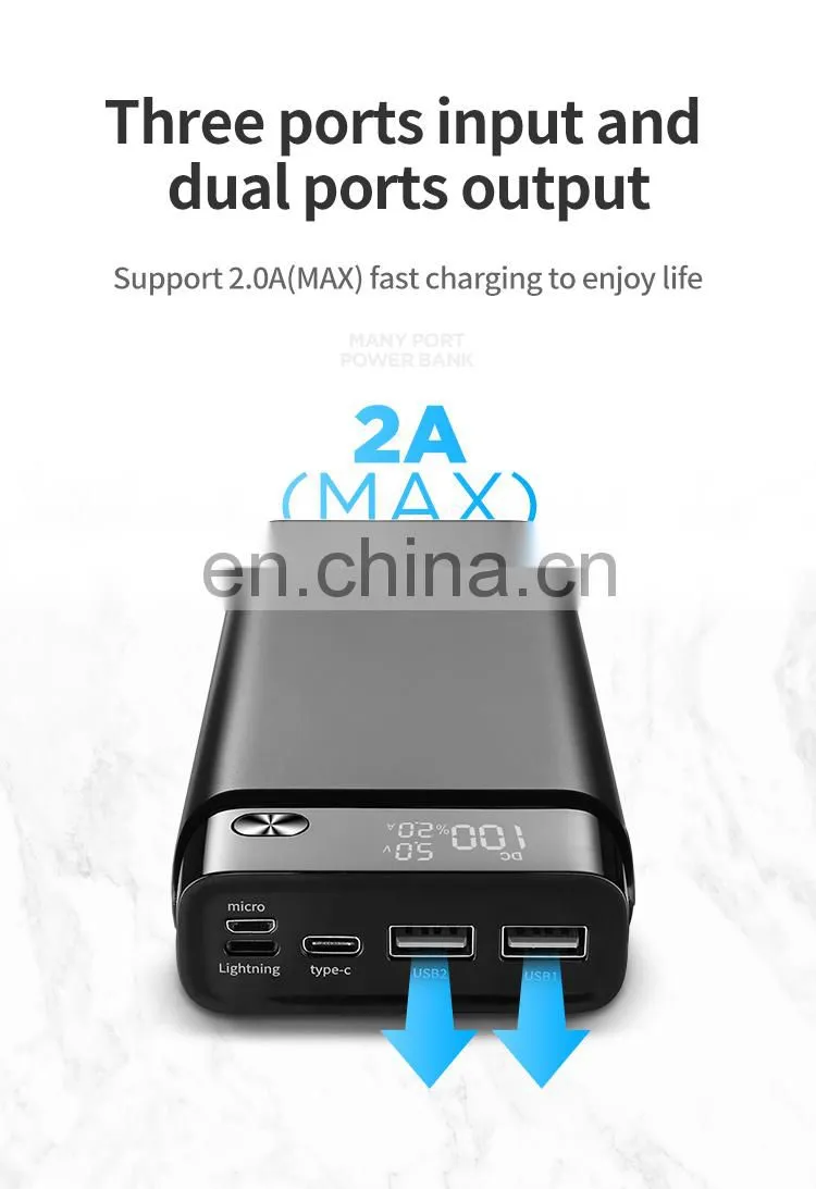 Joyroom high capacity powerbank 30000mah power bank