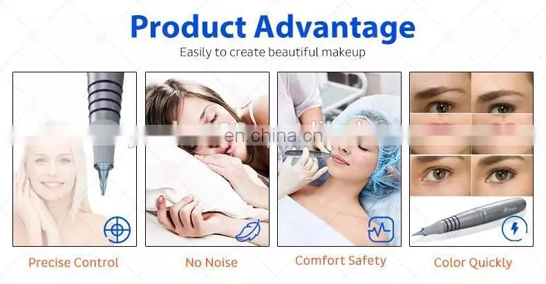 Permanent Eyebrows Make Up Tattoo Machine MTS Tattoo Gun Artmex V8