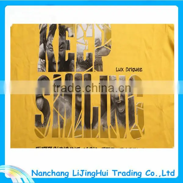 Unisex Promotional Fashion Custom Hip Hop T-shirt
