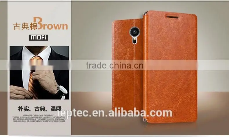 2016 MOFi Case Housing for Meizu MX5 , Mobile Phone Leather Flip Case Cover for MX5 Meizu