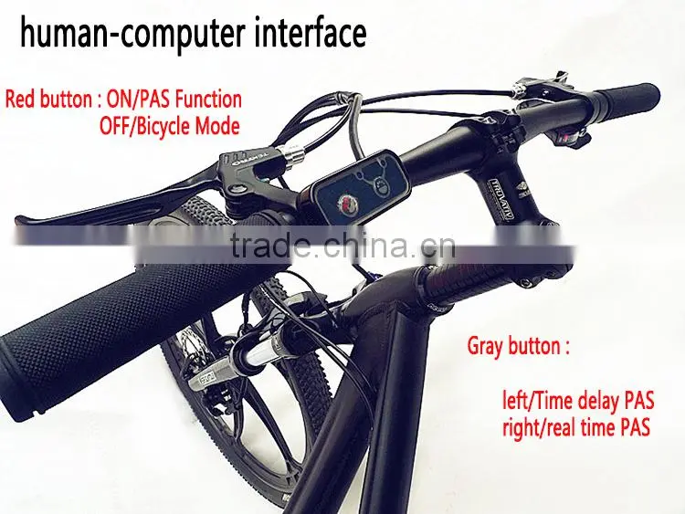 26inch magnesium central motor electric bicycle mountain bicycle for adults