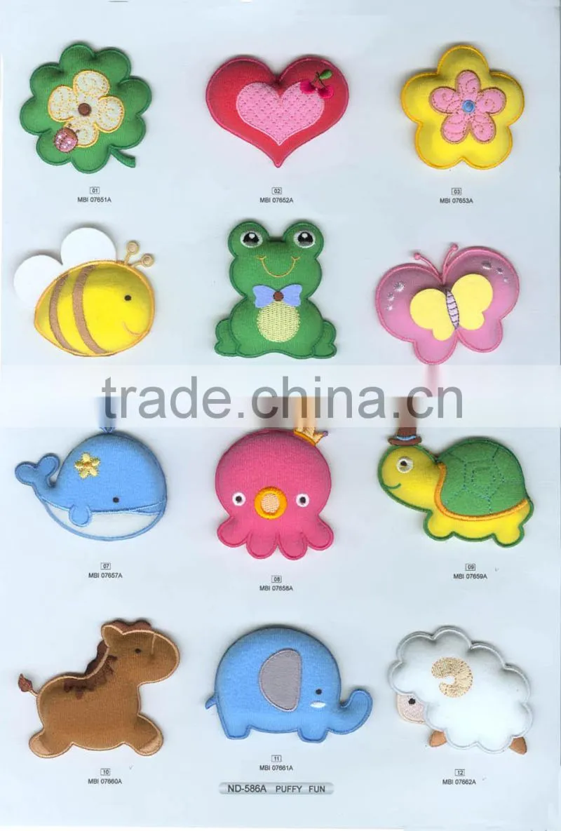high end fashion lovely emboridery patch