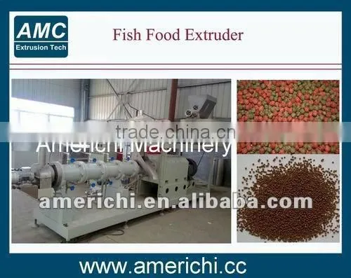 Fish food extruder