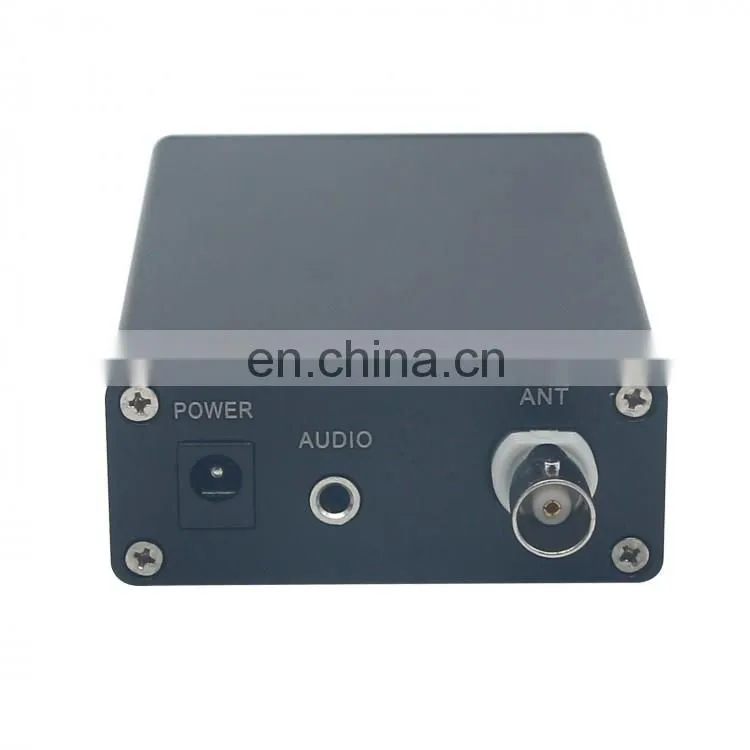 0.5W Black Audio Transmission Radio PLL Digital Wireless Headphone Stereo FM MP3 Transmitter