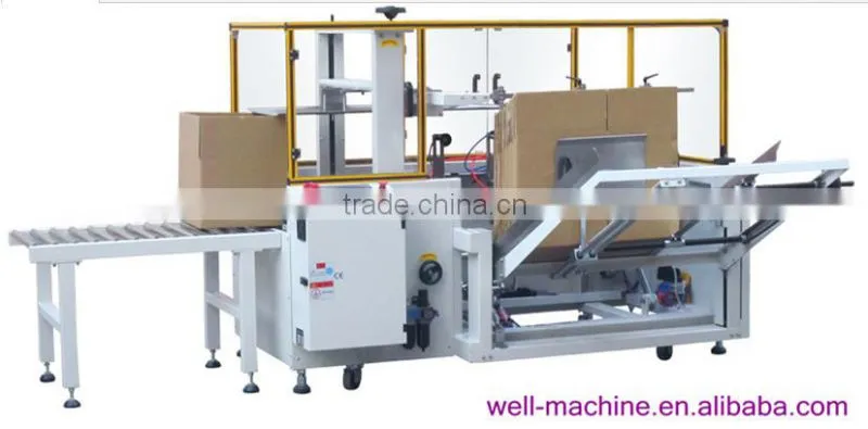 Automatic Carton Forming and end-sealing machine