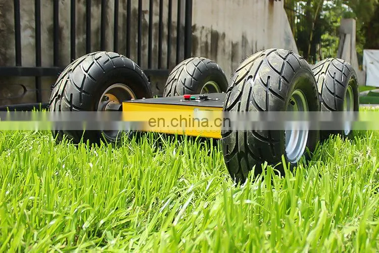 small wheeled robot chassis undercarriage platform truck climbing robotics kit