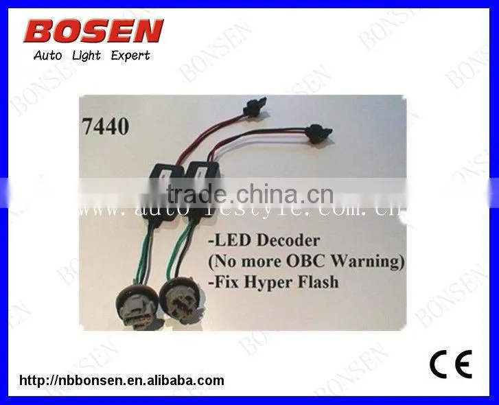 T10 LED bulb error canceller, error decoder,load resistor