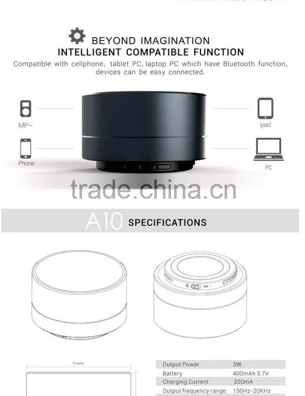 aluminium bluetooth speaker,wireless speaker,outdoor speaker