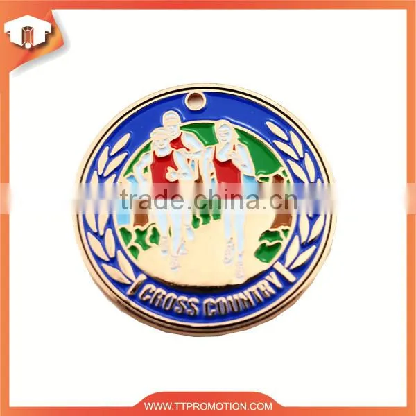 China wholesale football medals with high quality