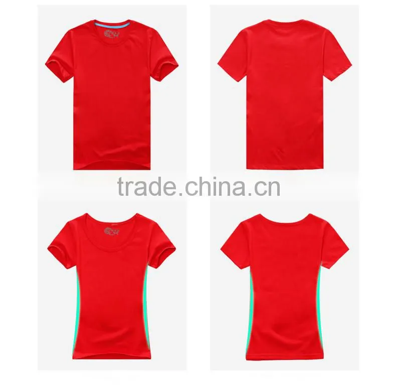 2015 OEM Cute Couple Shirt Design / Dri Fit Shirts Wholesale / Chinese Clothing Manufacturers