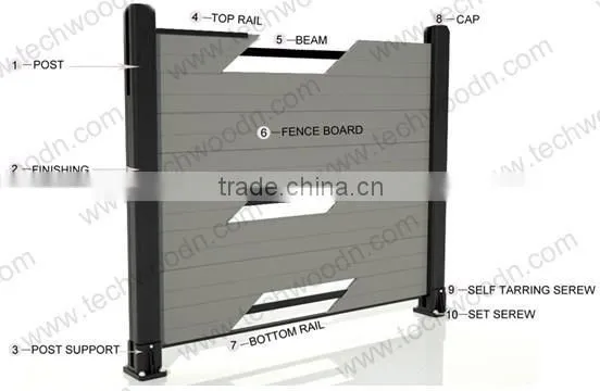 2014 top decoration standard fencing