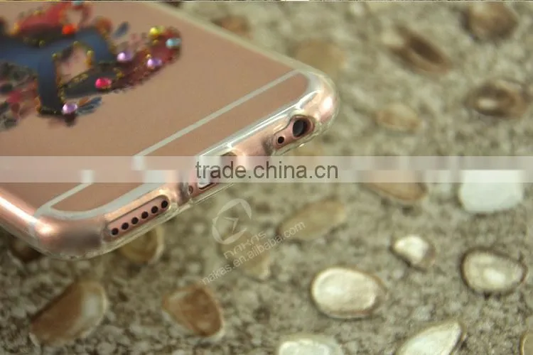 Customized beautiful ultrathin case for iphone 6s clear case
