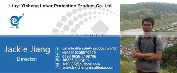Cow split leather welding gloves