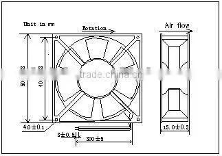 Offer XD5015 DC fan cooler