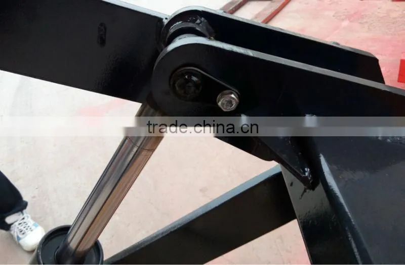 Custom-made!2Tons manual small DC battery hydraulic scissor lift platform for delivery of goods
