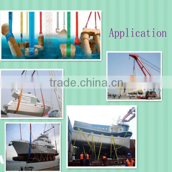 120mm 18000kg polyester flat sling webbing