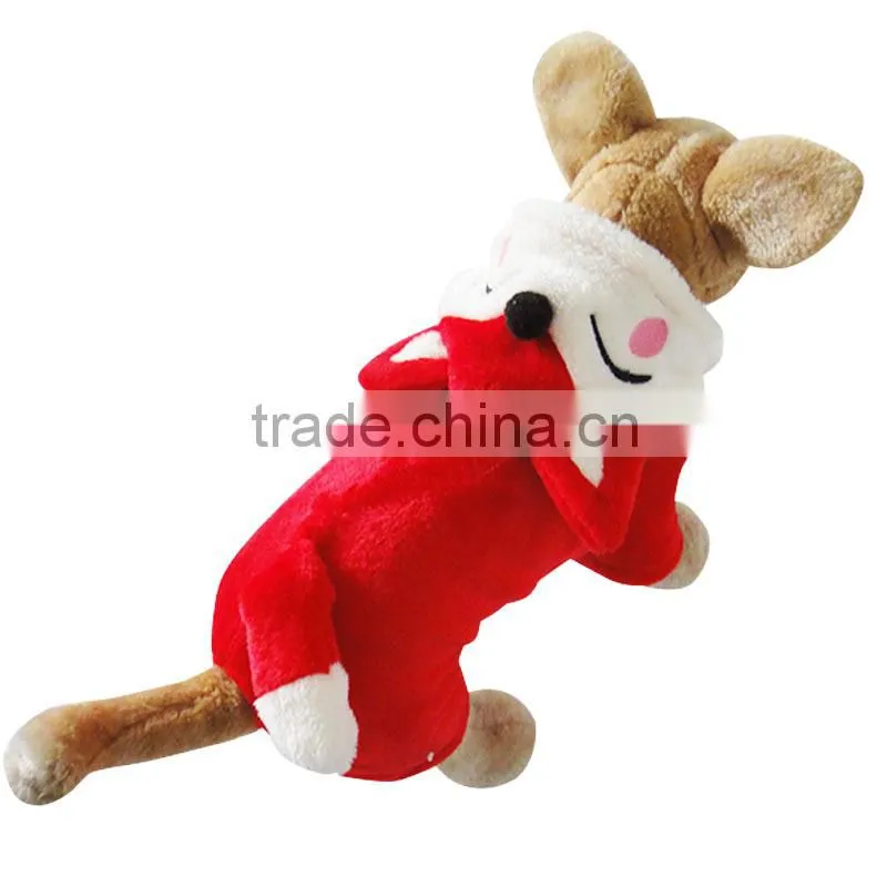 Pet Garment Four-leg Spring/Autumn/Winter Double-sided Flannel Fabrics Fox Dog Clothes