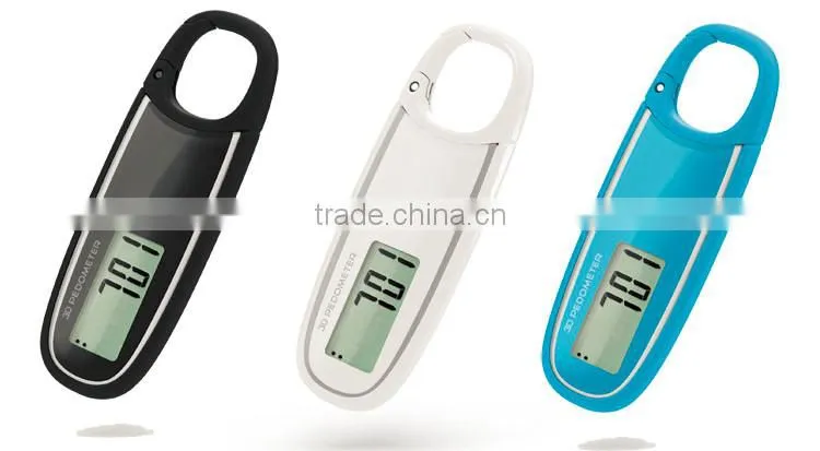 3D Digital Small Pedometer Calorie Burned Precise Waterproof Pedometer Pocket Mini Passometer