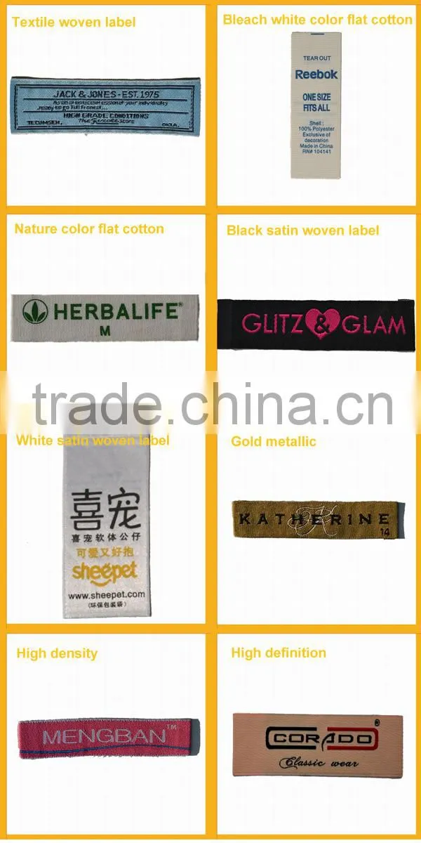 customized private labels , brand labels , woven labels , garment labels